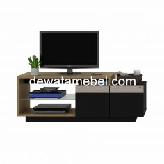 TV Cabinet Size 150 - ACTIV Nexa RTV 152 / Alaska Maple - Black Taupe